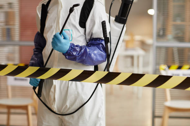 Professional Infectious Disease Decontamination technician working in Richgrove, CA